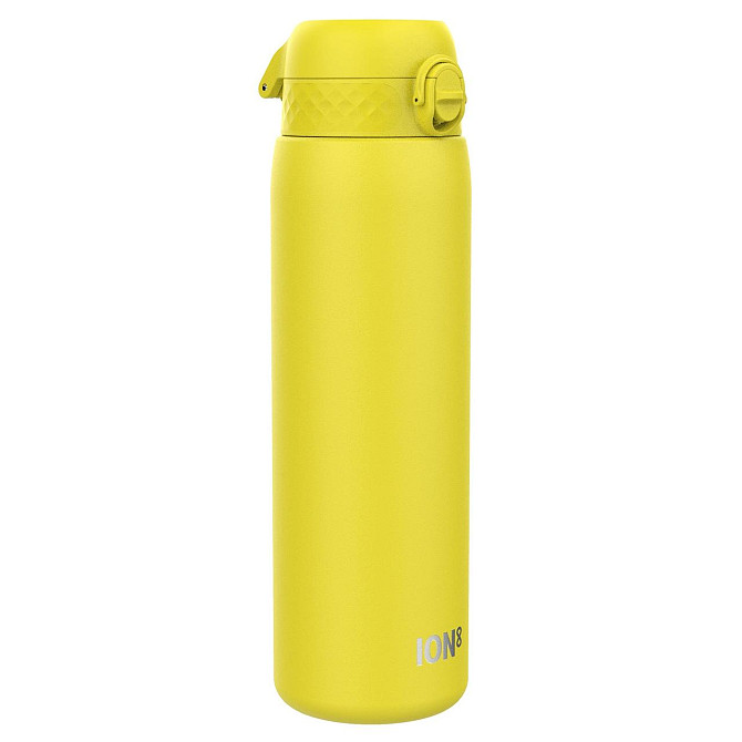 Пляшка для води металева ION8 1200 мл. Stainless Steel , Yellow Каменское - изображение 1