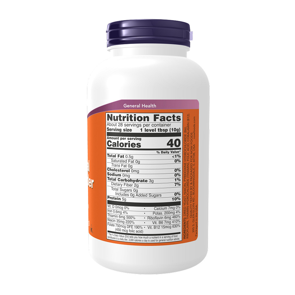 Харчові дріжджі Now Foods Nutritional Yeast Powder - 284g Луцьк - фото 2