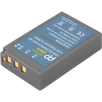 Акумулятор до фото/відео PowerPlant Olympus BLS-50 1100mAh (CB970483) Вінниця