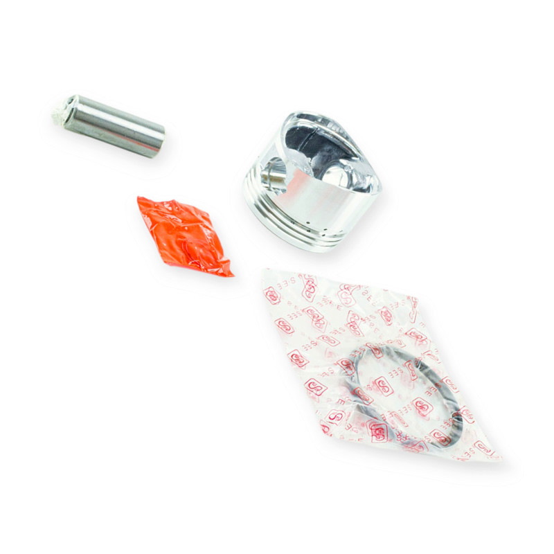 Поршень скутер 4 т китай -125CC d=52.4 + 0.25 комплект Мукачево - изображение 1