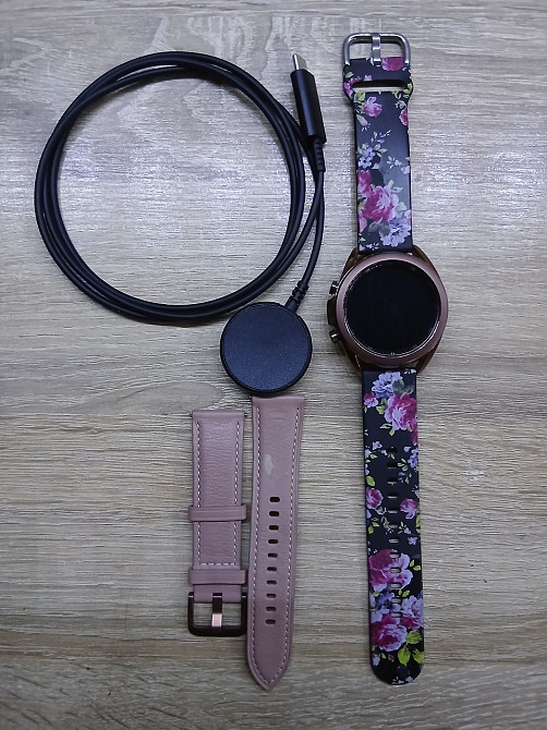 Б/У Смарт часы Samsung Galaxy Watch 3 41 мм, оригинал, AMOLED, GPS, Bluetooth Днепр - изображение 2