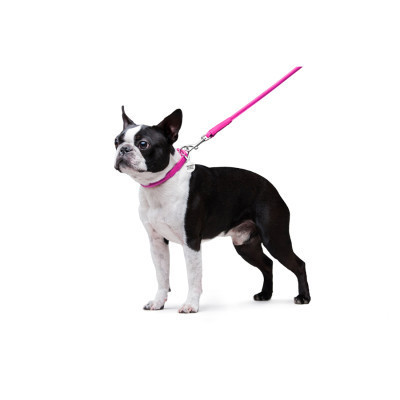 Поводок для собак WAUDOG Glamour круглый XS d 8 мм Д 122 см розовый (33777) Винница - изображение 5