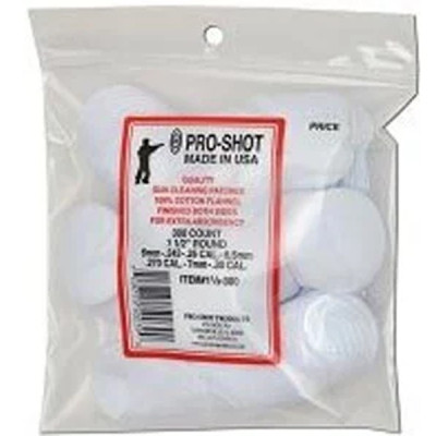 Патч для чистки оружия Pro-Shot 6mm-.30 - 1 1/2", круглые хлопок 300 шт/уп (11/2-300) Винница - изображение 1