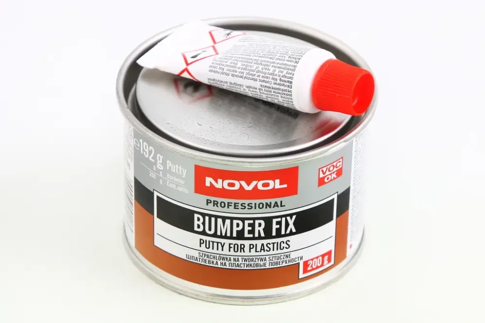 Шпатлевка для пластика Novol Bumper Fix 0.20кг + отвердитель 0.008кг Винница - изображение 1