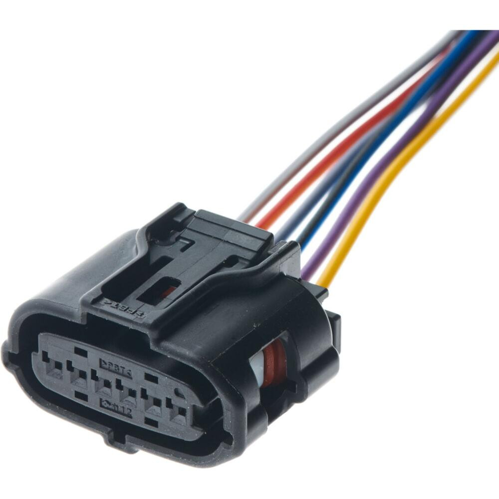 Електричний з'єднувач із дротом, 6-контактний, Педаль Акселератора, Датчики, Чорний, Пластик, Київ - фото 1