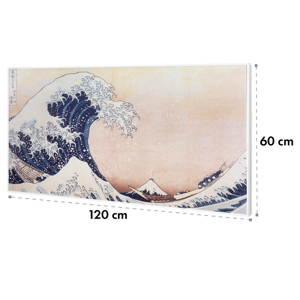 Умный инфракрасный обогреватель Wonderwall Air Art 120x60 см, 700 Вт, настенная установка, приложение для Ровно - изображение 9