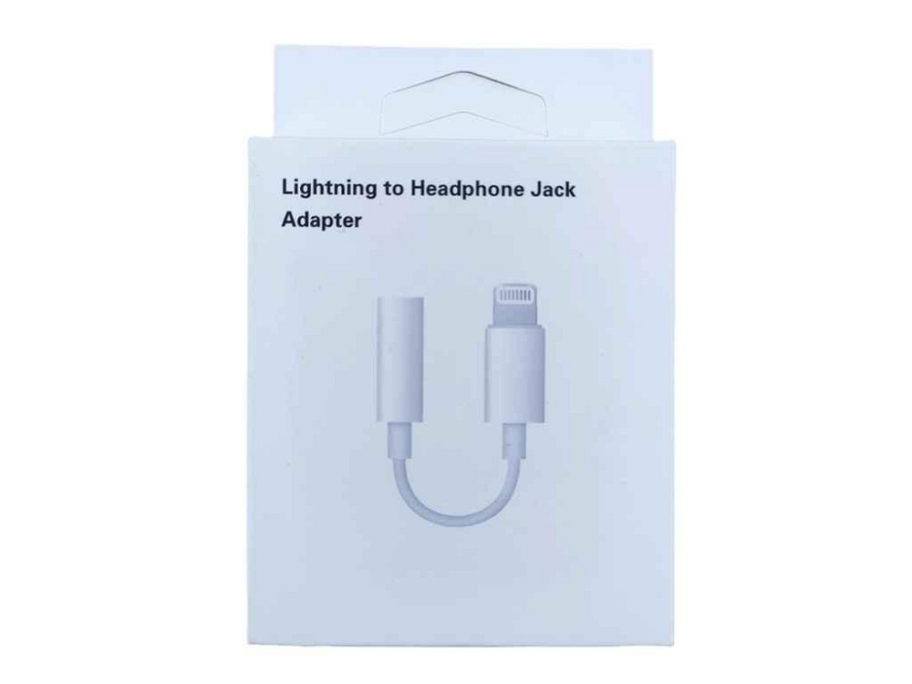 Перехідник аудіо Lightning(audio)-3,5 (BT, тільки для музики) Apple ТМ Gerlax Київ - фото 1