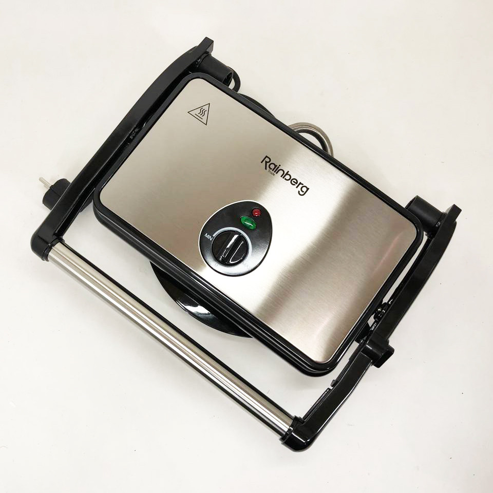 Сендвичница бытовая электрическая, Электрический гриль для мяса, Грильница для стейков LW-60 Львов - изображение 13