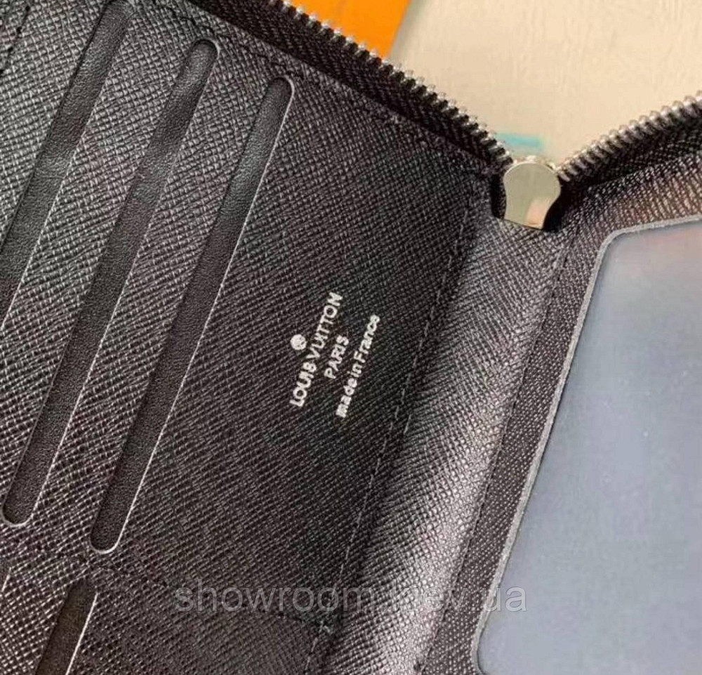Чоловічий бреновий клатч барсетка LV (2012) black Київ - фото 7