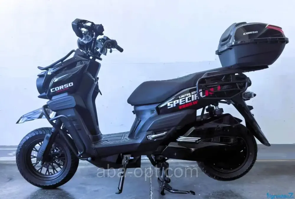 Електроскутер CORSO BlackFury 2999W-72V-50Ah LiFePO4 шини 12"-12" купити дешево Україна Одеса - фото 10