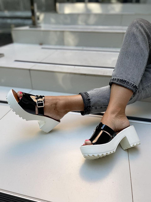 Seastar Шльопанці жіночі SEASTAR GG02 чорні (літо, еко-лак) (2582) 38р.39р.40р. Коломыя - изображение 9