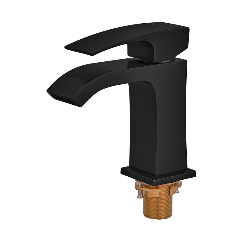 Чёрный смеситель для умывальника Koer KB-12007-05 (модель KR3443) Харьков - изображение 7