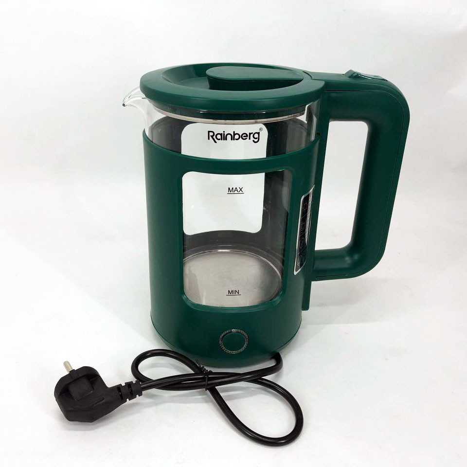 Електрочайник з індикатором включення Rainberg, Якісний потужний електричний чайник JD-64 Львів - фото 4