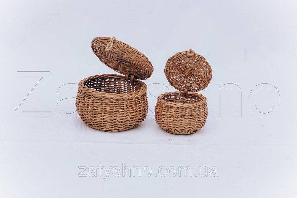 Корзинка из лозы | корзинки з лози декоративні | плетеная корзинка из лозы Киев - изображение 4