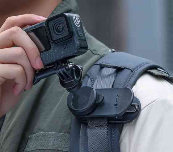 Прищепка-магнит на рюкзак одежда с быстросъемной платформой Ulanzi CK02 Киев