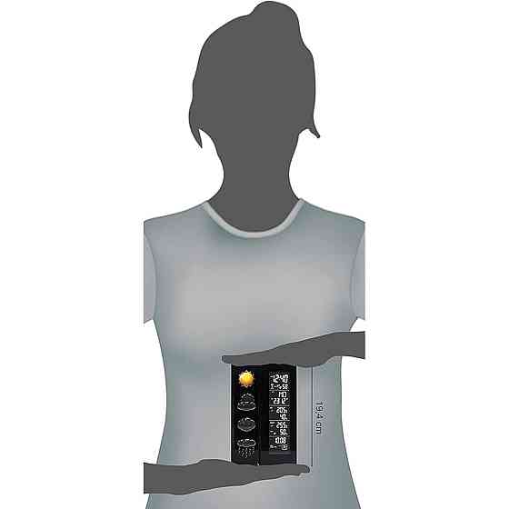 Метеостанция Technoline WS6650 Black (WS6650) Вінниця