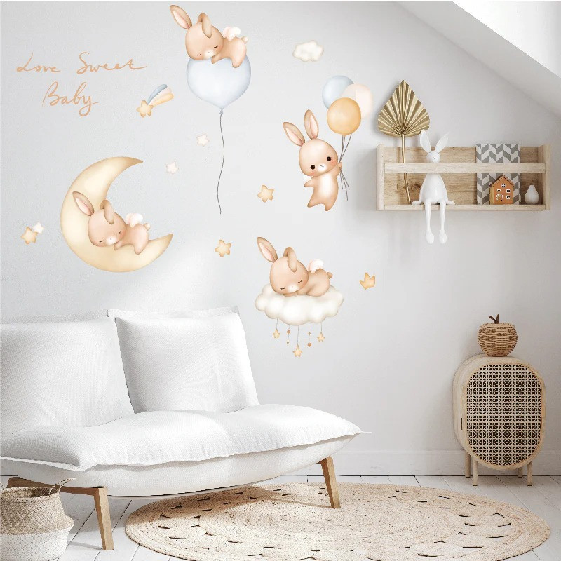 Наклейка декоративная виниловая в детскую комнату 