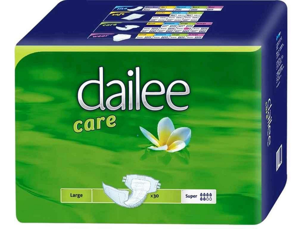 Подгузники для взрослых Super 30шт дышащие Large ТМ Daily Care Solmir Киев - изображение 1