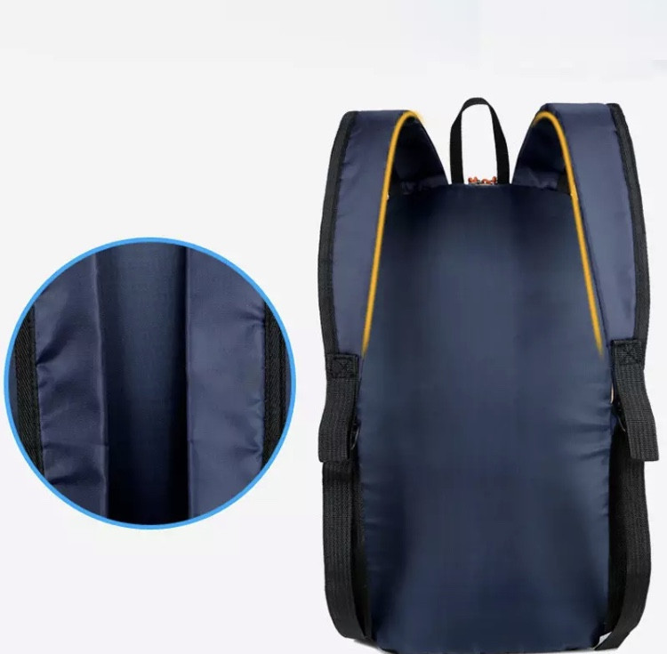 Рюкзак городской, уличный модный рюкзак, синий, размер 40*20*10см, 2 кармана. Мужской рюкзак, женский рюкзак Киев - изображение 3