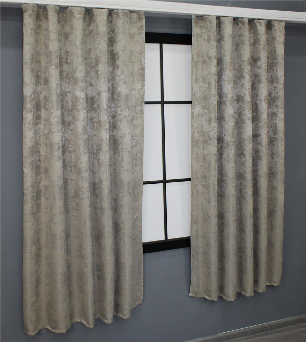 Комплект коротких штор VR-Textil Жакард Sultan XO № 1143ш Жакард Капучино 130х170 см 2 шт (35-0129) Київ - фото 4