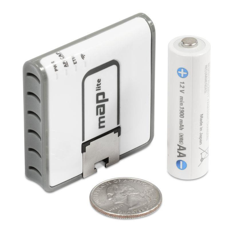 Точка доступу Mikrotik mAP lite (RBMAPL-2ND) (1x10/100 Ethernet ports, 1.5 dBi) Зовнішній адаптер живлення, Харьков - изображение 1