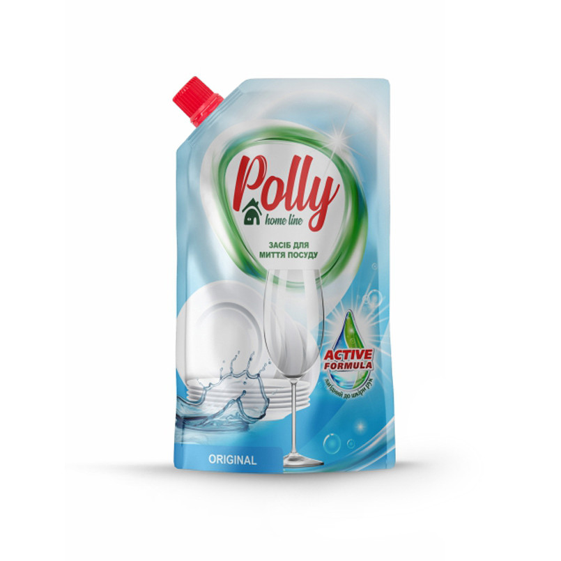 Засіб для миття посуду Polly Оріджинал дой-пак, 500мл Львів - фото 1