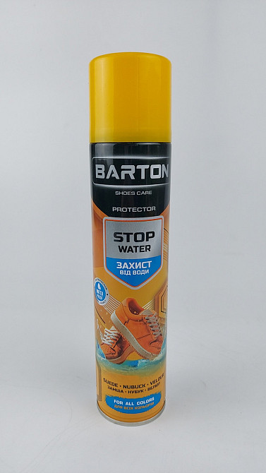 Захисний водовідштовхувальний спрей, ТМ Barton, 300 мл (аерозоль) (1 шт.) Харків - фото 1