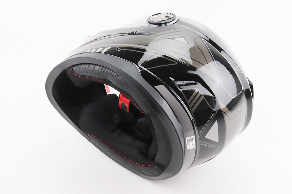 Шолом інтеграл, закритий BLD-М65 М (57-58см), ЧОРНО-СІРИЙ Киев - изображение 2