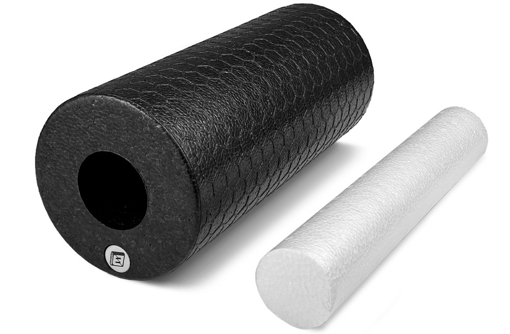 Масажний ролик EasyFit LightWeight 33х14 см з масажером для стоп 33х5 см Коломыя - изображение 1