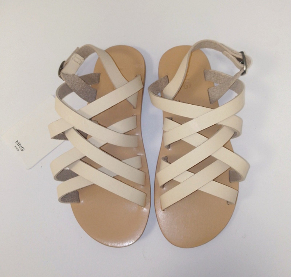 Дитячі шкіряні босоніжки MANGO р.32 Луцьк - фото 2