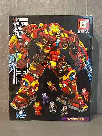 Конструктор Железный человек Iron Man Hulkbuster (Халкбастер) Mark 44,1452 деталь Киев