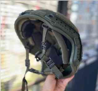 Тактический шлем FAST High Cut (IIIA NIJ) с кавером (Оливковый) XL Киев