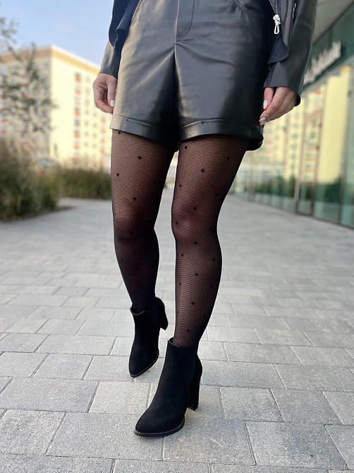 Nivelle Женские черевики NIVELLE черные натуральная замша каблук 10 см размеры 35-39 (3920) Коломия - фото 4