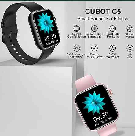 Смарт-Часи CUBOT C5 Cold, 5 ATM. Київ