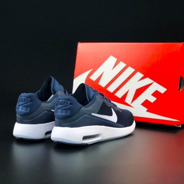 Мужские Кроссовки Nike 90 Синие Найк с Амортизацией Тканевые (размеры: 41,42,43,44) - 535-4 Днепр - изображение 9