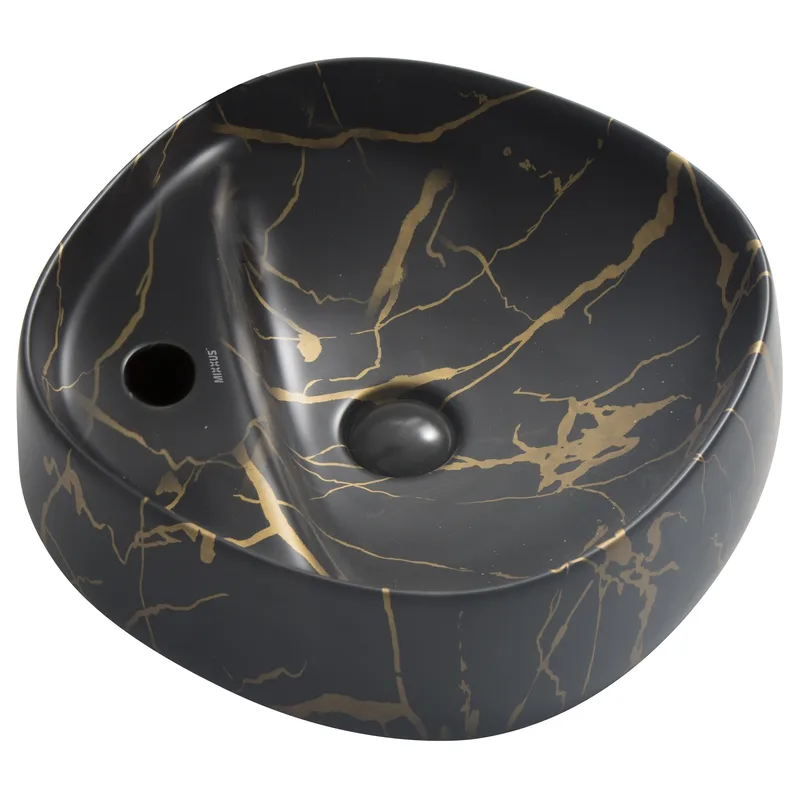 Раковина накладна MIXXUS PREMIUM WAVE-0201 MARBLE 430х430х150mm з отвором під змішувач   ( MP6536 ) 29645 Харків - фото 1