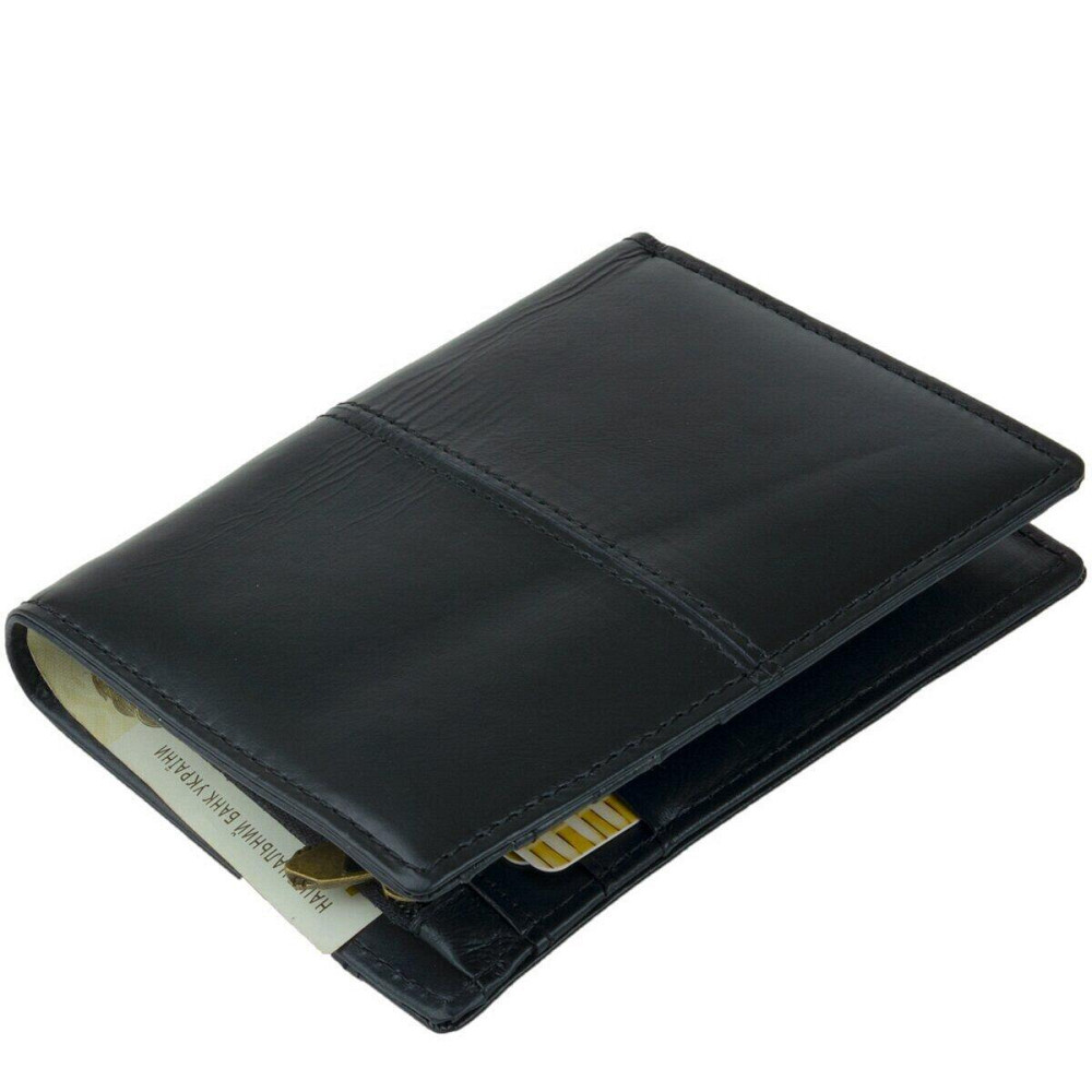 Кошелек мужской Vintage 14921 Черный Киев - изображение 2