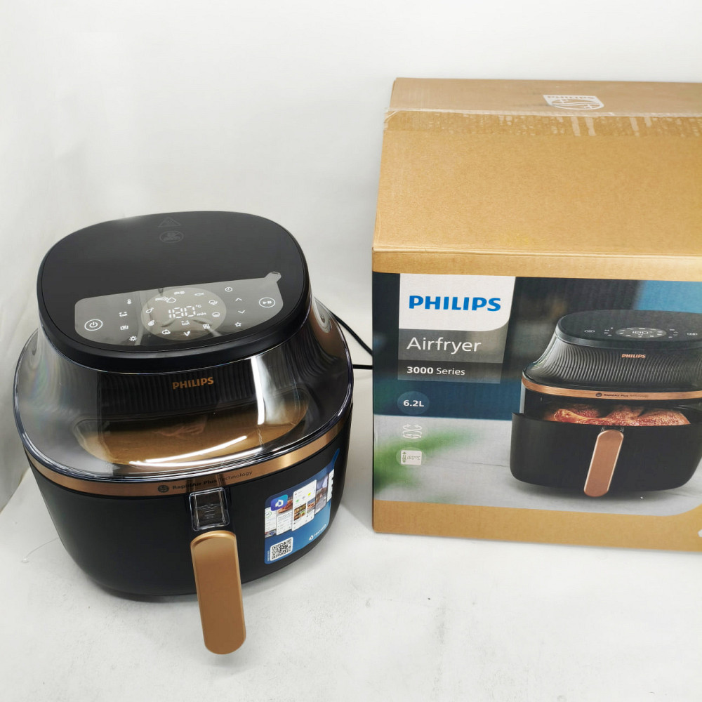 АэроФритюрница-мультипечь без масла, Аэрогриль для дома и кухни бытовой, Еда без масла ZL-34 Львов - изображение 9