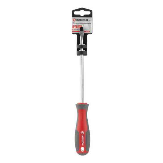 Отвертка шлицевая, SL6,0×150 мм, Cr-V INTERTOOL VT-3311 Киев