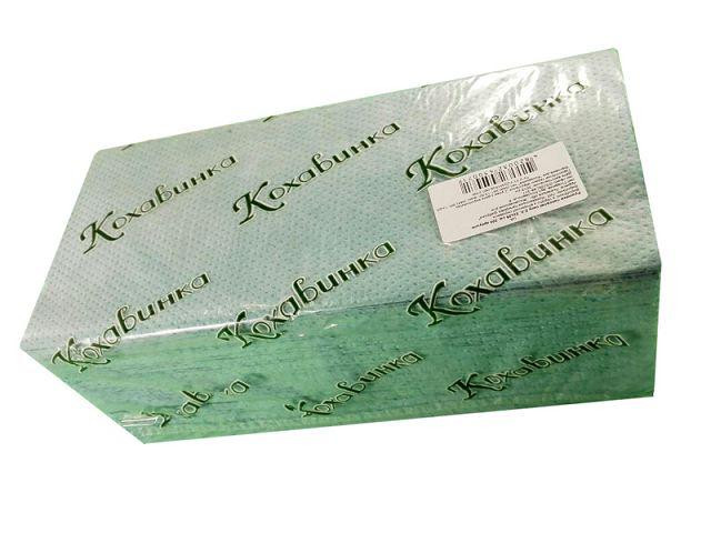 Паперовий рушник ZZ зелене 200 аркушів Каховинка Харків - фото 2