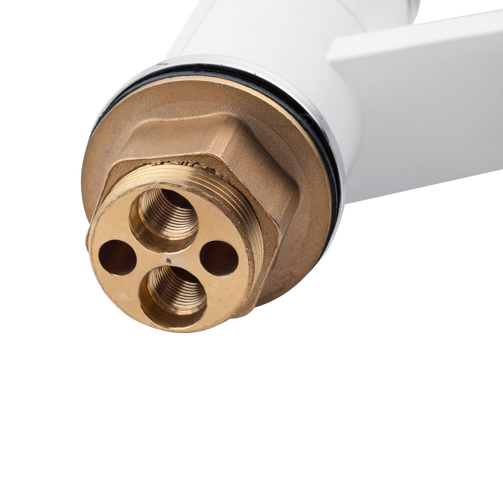 Змішувач для раковини Kroner KRP Armada - W011 білий/хром Київ - фото 5