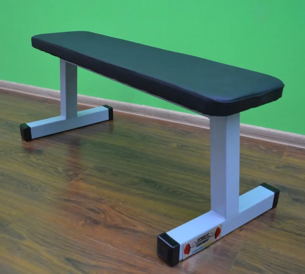 Скамья горизонтальная STRONG Профсерия Стойки, скамьи для жима и приседаний без стоек Киев - изображение 1