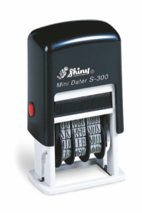 Міні-датер "Shiny" S-300 Ukr 3 мм пласт., шт Київ - фото 1