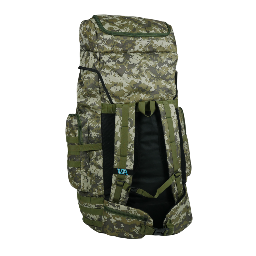 Тактичний рюкзак 100 л піксель. Похідний тактичний рюкзак на 100 літрів, великий військовий рюкзак Київ - фото 4