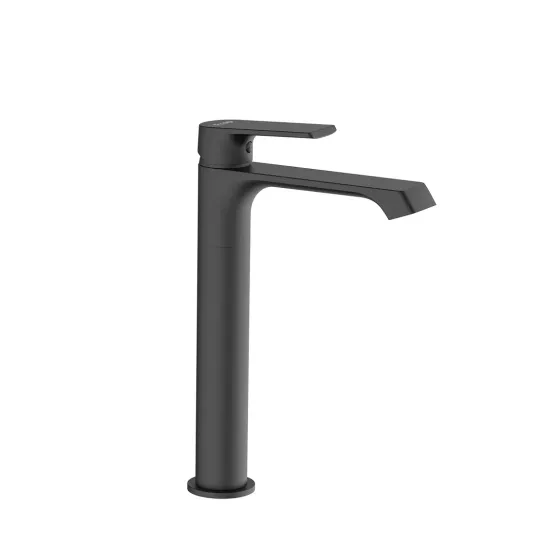 Смеситель для раковины высокий Frap F1071-26 черный Киев