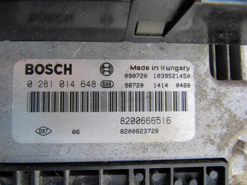 Блок керування двигуном комплект Renault Trafic 2.0 dci 2007-2010 (0281014648) Ковель - фото 5
