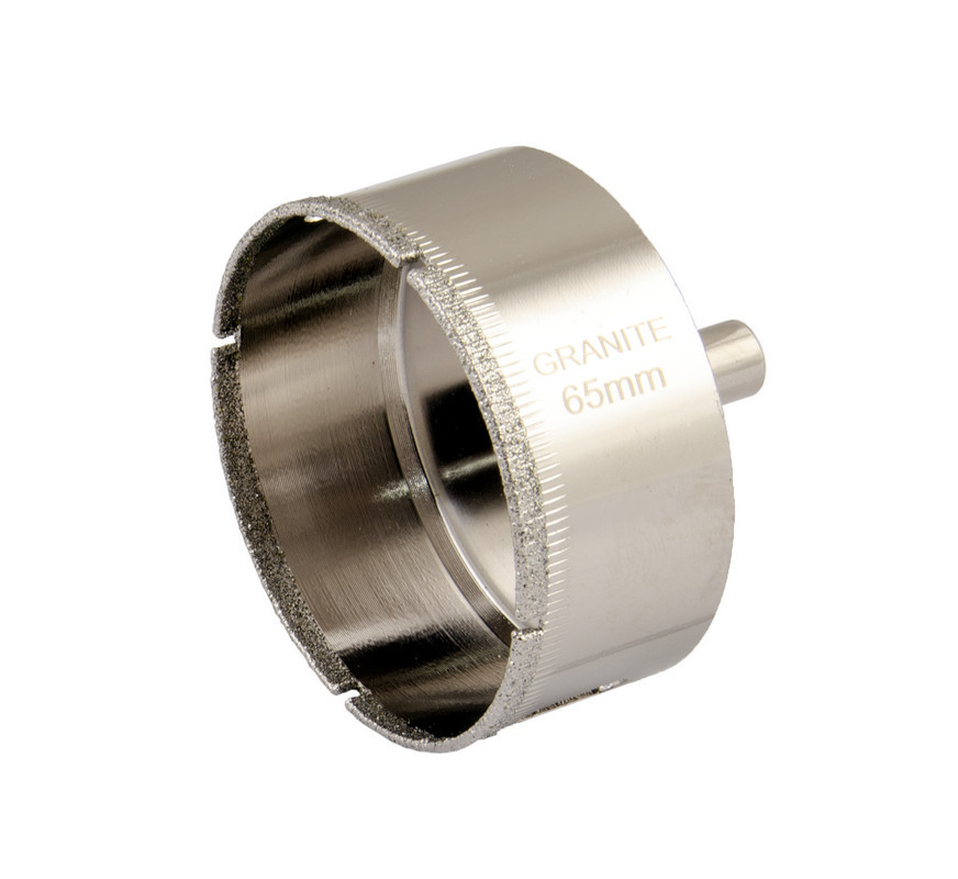 GRANITE Свердло для скла та кераміки GRANITE трубчасте з алмазним напиленням 65 мм 2-01-265 Коломия - фото 1