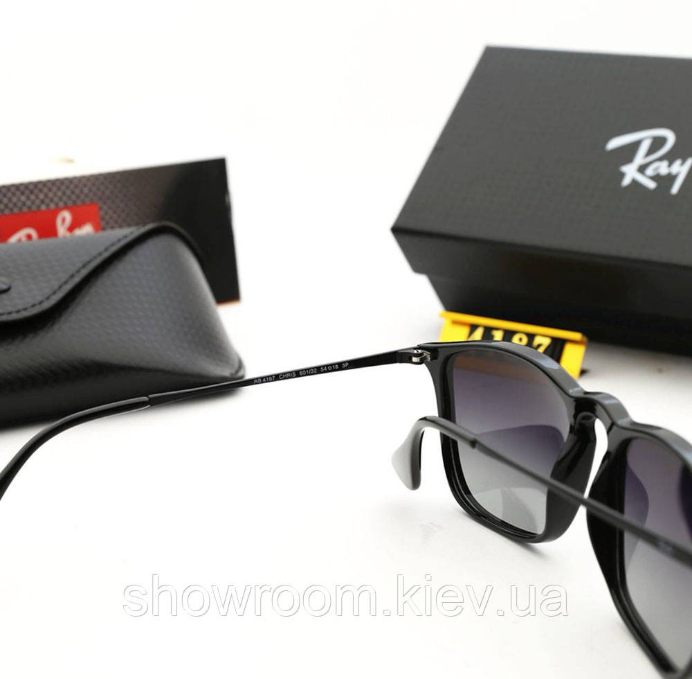 Жіночі сонцезахисні окуляри Rayban (4187) Київ - фото 5