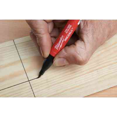 Набор маркеров Milwaukee INKZALL ультра-тонкий, синий, красный, зеленый, черный, 4шт (48223106) Винница