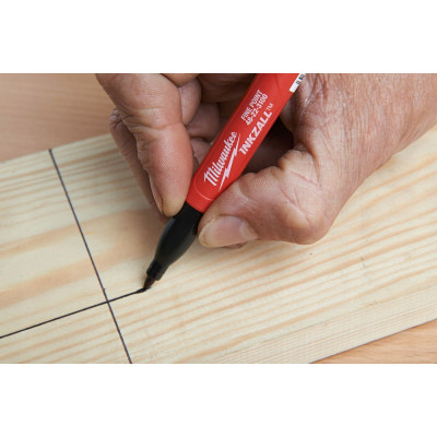 Набір маркерів Milwaukee INKZALL ультра-тонких, синій, червоний, зелений, чорний, 4шт (48223106) Вінниця - фото 6